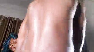 Ebony cousin blowjob creampie free porn