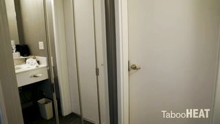 Nikki Brooks hotel bathroom blowjob free porn
