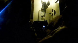 Bald BBW MILF rides POV mature tube