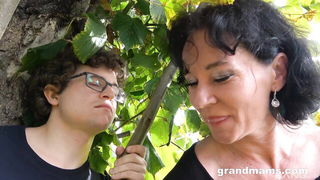 Rita Black mature cunnilingus porn video