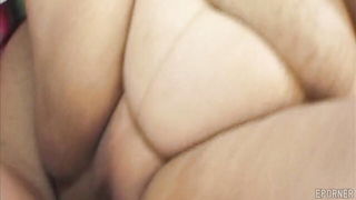 Amateur BBW with massive pale tits xxx video