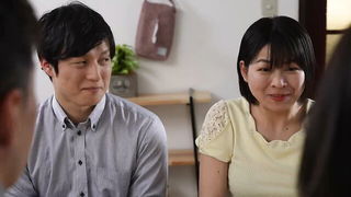 Japanese MILF intimate creampie sex video