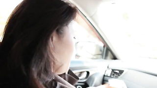 Yuriko Takazono car tease hardcore porn