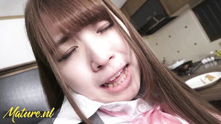 Takako Maruyama lesbian granny seduction uncensored