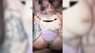 Ebony tattooed MILF in lingerie porn online