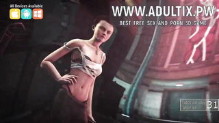 Cyberpunk Asian MILF anal tease free porn