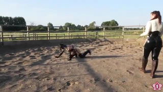 Vivienne L'Amour pony training uncensored