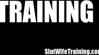 Sexy MILF slut wife training xxx video