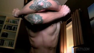 Connor Kennedy bedroom body tease full scene